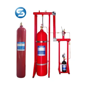 Zhishun DMP20 70 XF IG100 Industrial Grade Automatic Nitrogen Gas Fire Suppression System 70L 20MPa Multiple Steel Cylinders