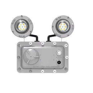 Zone 1 ATEX IECEX LED Double Head Explosion Proof Emergency LED Lights for Hazardous Place Oil and Gas
