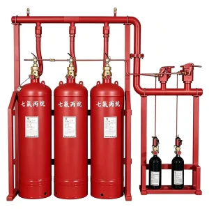fm200 Fire Suppression System Cylinders Industrial Fire Safety Equipment for Lithium Ion Batteries