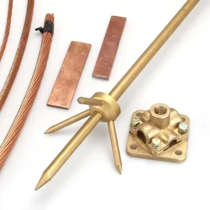 lightning Rod Grounding System lightning Arrester for Building air Terminal Rod