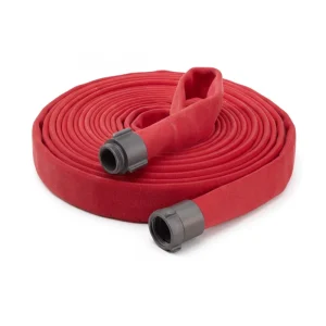 red white jacket Fire Kill Fire Hose single double jacket fire Hose 2 3layers fire fighting hose with nh Coupling