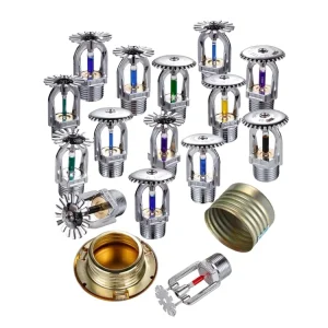 wosen 12 Bar Conventional Sprinkler Head Fire Sprinkler Copper Automatic Customizable System Easy Operation Installation for